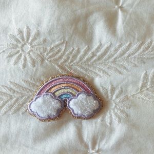 Rainbow stony clover patch